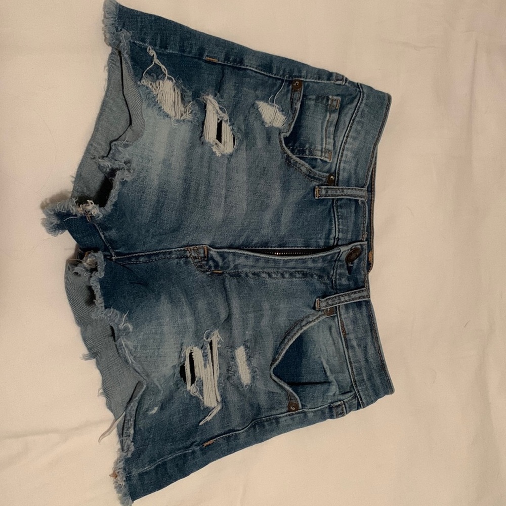 size 2 aeropostale cheeky jean shorts